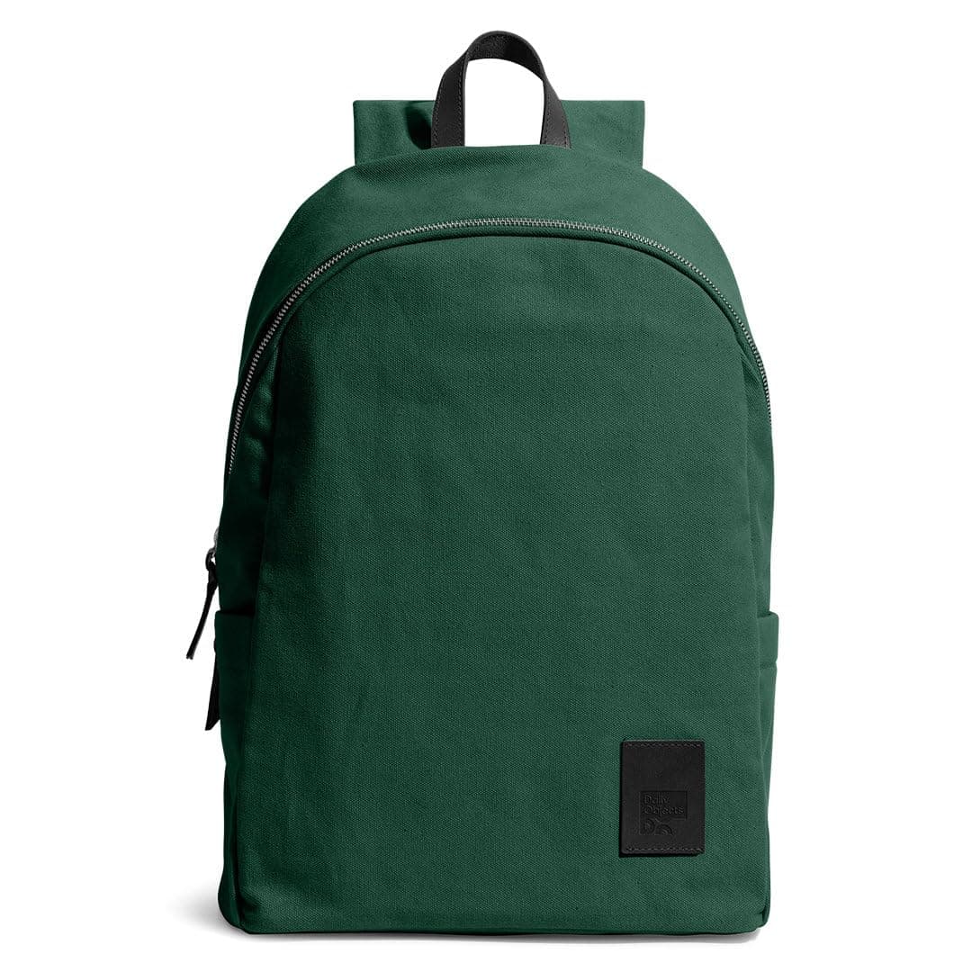 DailyObjects Pedal Everyday Casual Laptop Backpack Compatible with upto 14 inch Laptop | Unisex Travel Backpack | Made of Durable Canvas Material | Zippered Compartments with Pockets