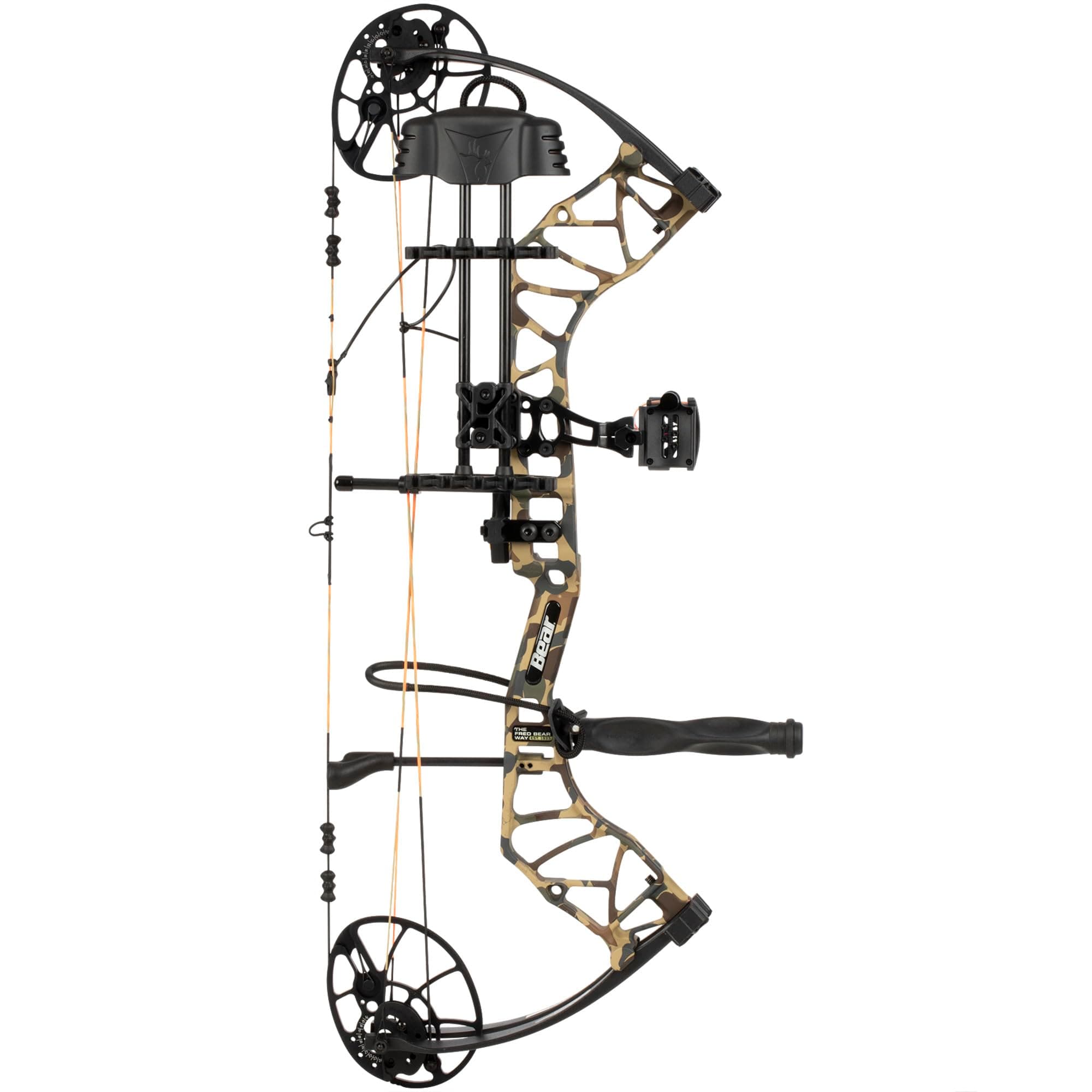 Bear Archery Legit Ready to Hunt Compound Bow Package for Adults & Youth, 14”- 30” Draw Length, 10-70 Lbs Draw Weight, Up to 315 FPS, Made in USA, Limited Life-Time Warranty