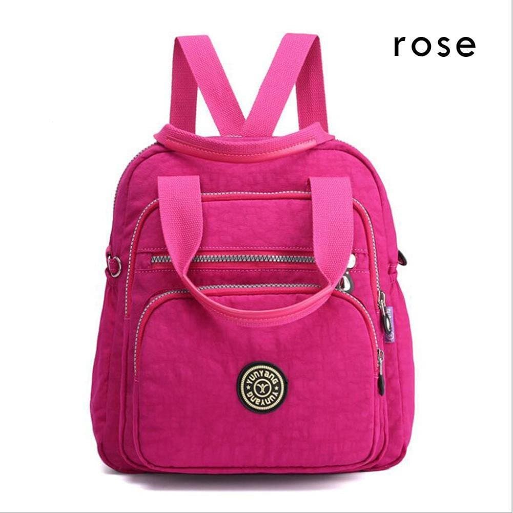 MANGO KING 1pc Nylon Backpack Women Korean fashion multi-functional bag backpack Mummy bag Useful capacity on behalf of the manufacturers Korean large Mummy bag