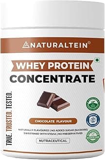 Natural Whey Protein Concentrate Chocolate – 300 g | 21.8 g Protein per 30 g Serving | Naturally Flavoured | No Artificial Sweeteners | Soy-Free, Gluten-Free & Easy to Digest