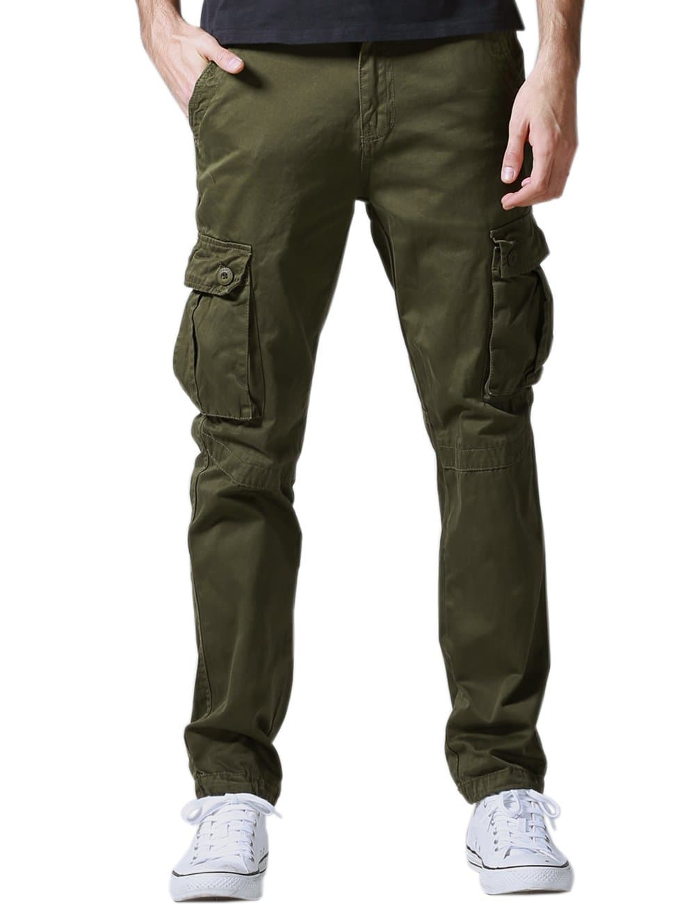 Matchstick Men's Casual Cargo Trousers#6531
