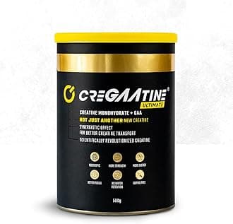 Ultimate | 50% Higher Dosage in Bulk Pack | Micronized Creatine Monohydrate + GAA | Advanced Strength & Focus | No Water Retention | Boosts Muscle Growth & Energy | 500g, 166 Servings