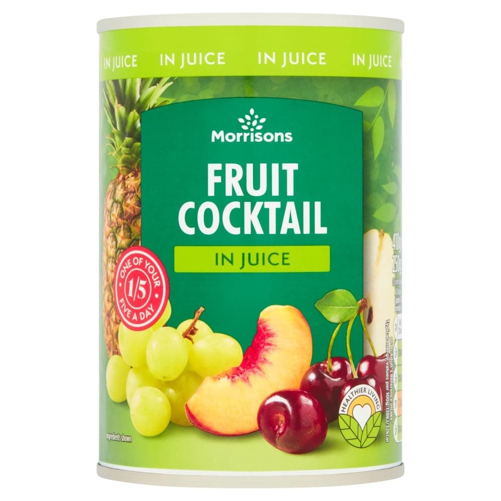 Morrisons Fruit Cocktail in Pear Juice 410g