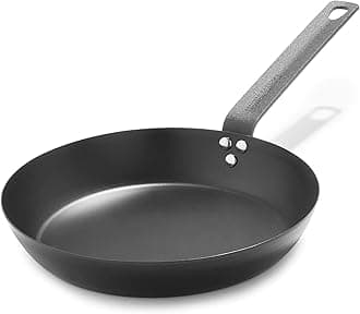 M&S Carbon Steel Induction Safe Skillet, 10 inch