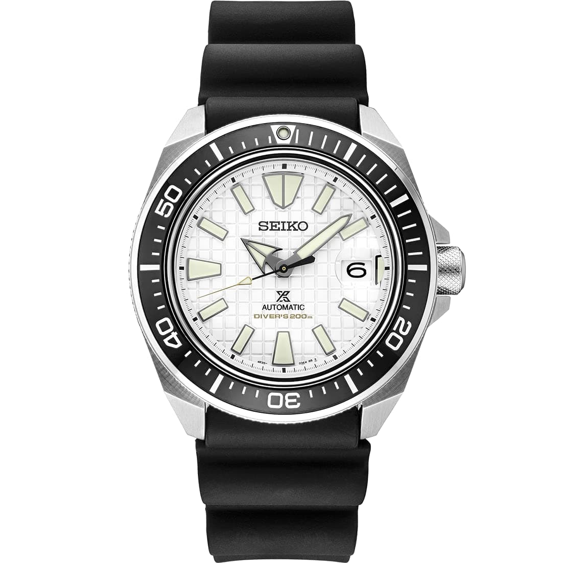 SRPG21 Automatic Dive Watch for Men - Prospex Collection - LumiBrite Hands, Magnified Date Calendar - 200M Water Resistant