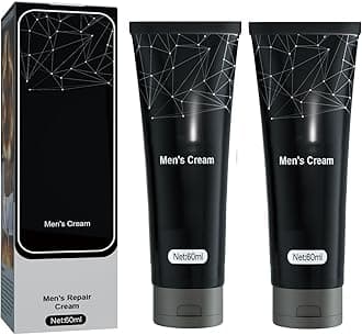 Men's Cream, Intimate Care Cream, for Daily Intimate Care for Men to Maintain a Healthy Intimate Area, for Dry and Irritated Skin in The Intimate Area! (2PC)