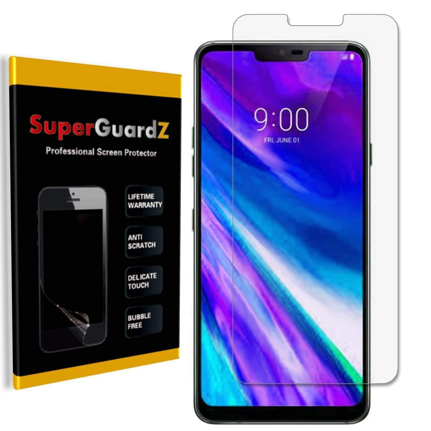[8-Pack] for LG G7 ThinQ Screen Protector, SuperGuardZ, Anti-Glare, Matte, Anti-Fingerprint, Anti-Scratch, Anti-Bubble [Lifetime Replacement]