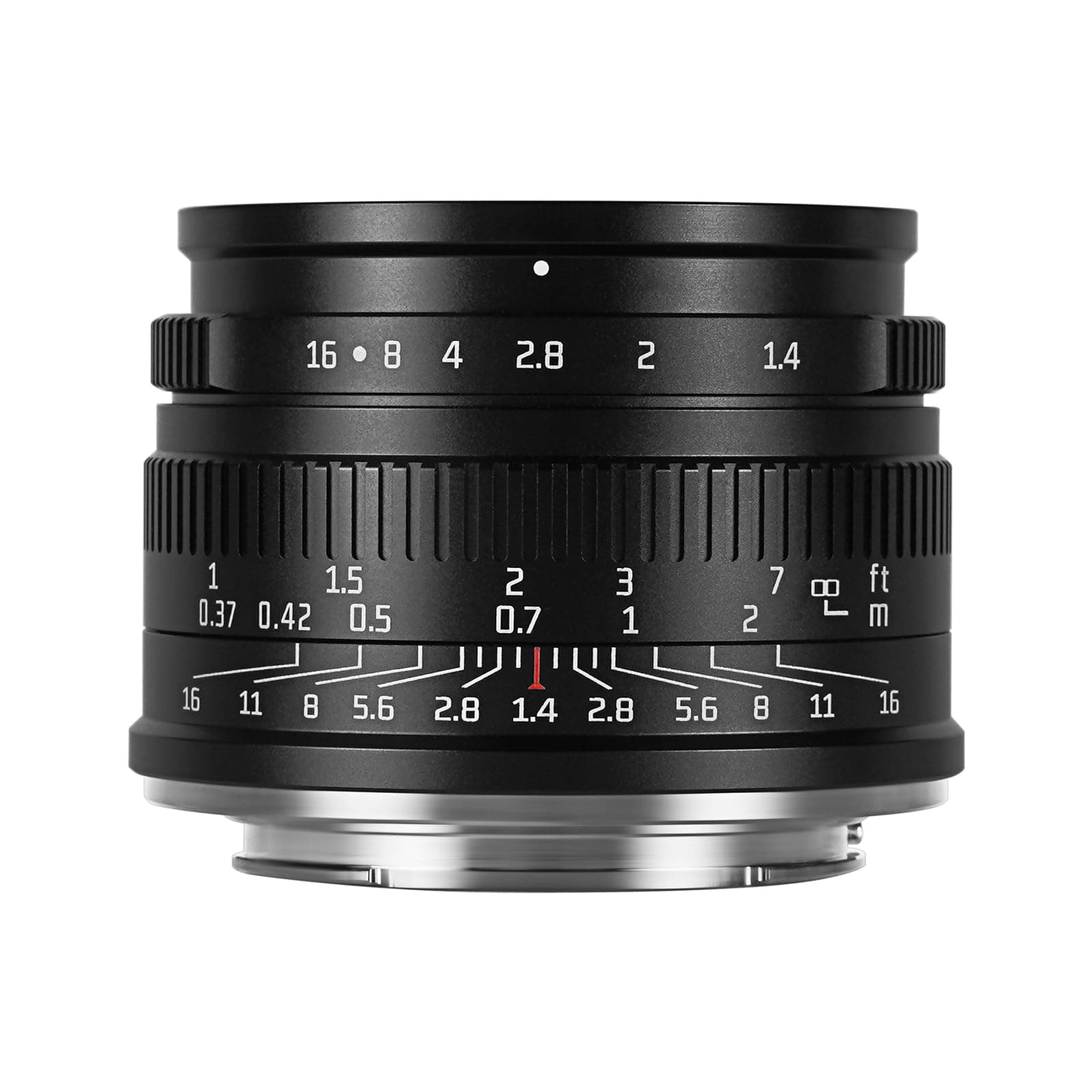 7artisans 35mm F1.4 Mark II APS-C Manual Focus Fixed Lens Large Aperture Compatible with Fujifilm Fuji Camera X-A1 X-A10 X-A2 X-A3 A-at X-M1 XM2 X-T1 X-T3 X-T10 X-T2 X-T20 X-T30 X-Pro1 X-Pro2 X-E1