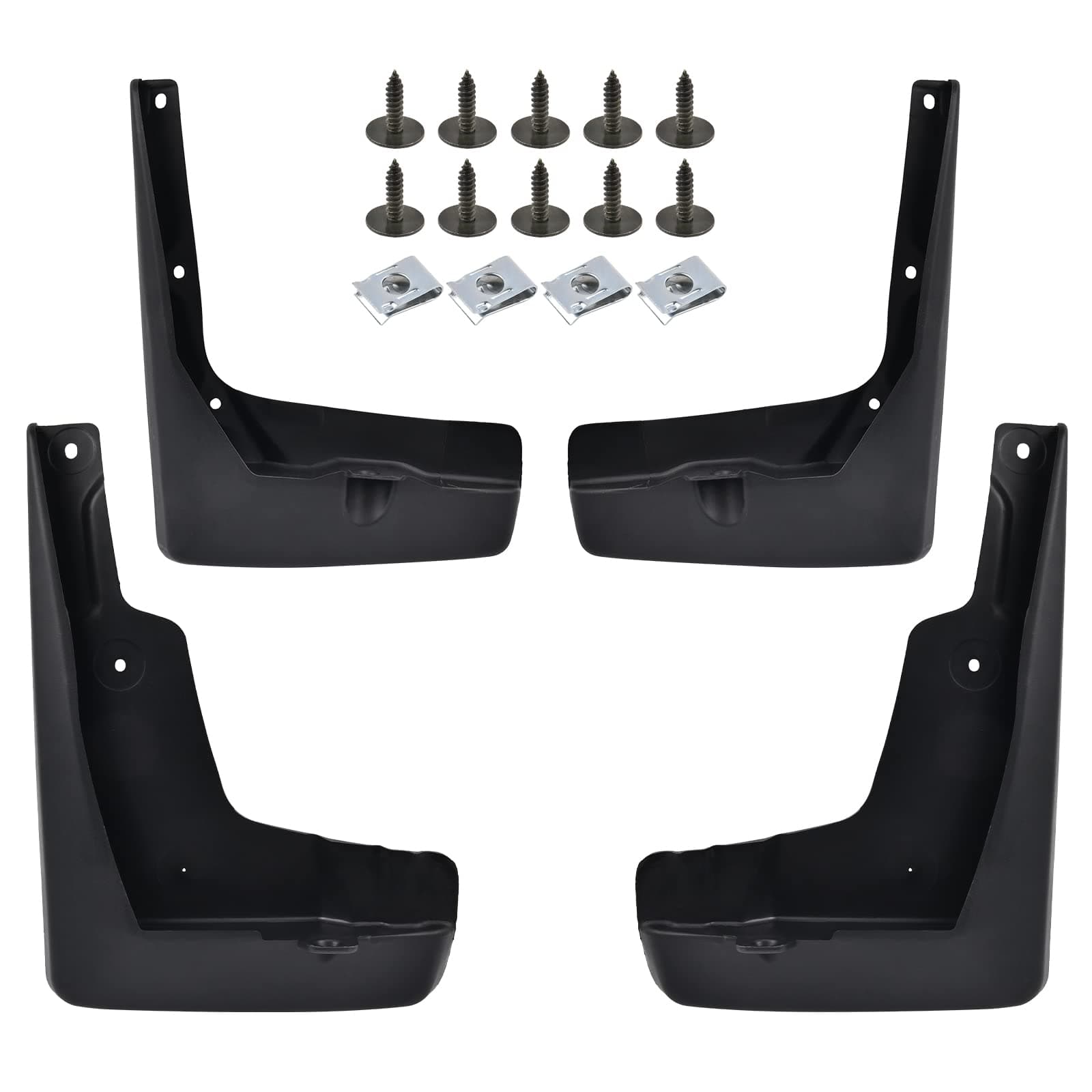 SPEEDWOW Mud Flaps Splash Guards Fit for 2015-2017 Toyota Camry,Front and Rear 4 Piece/Set