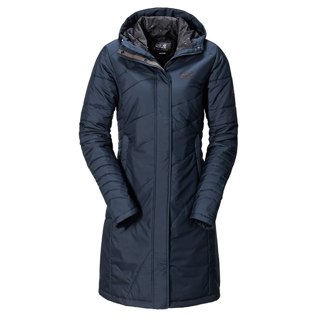 Jack Wolfskin Women's Nova Iceguard Coat, X-Small, Night Blue