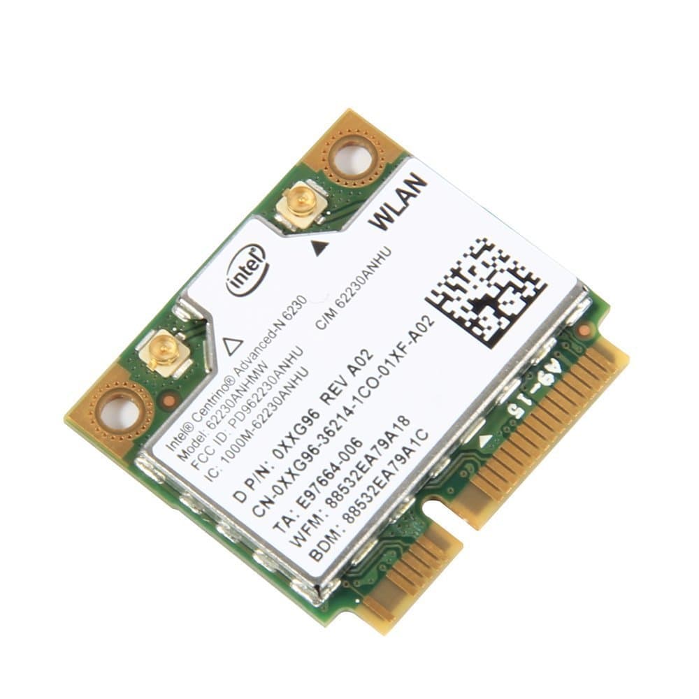 AIRTHD Intel Centrino Advanced-N 6230 62230ANHMW WIFI WLAN Half Card for IBM BT Bluetooth 802.11a/b/g/n Dual-band 300 Mbps