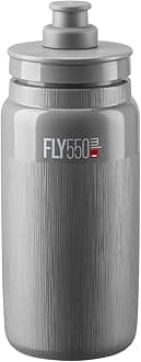 R.L. Unisex - Adult Elite Fly Tex Water Bottle, Grey, 550 ml