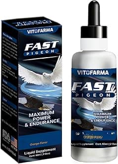 Fast Pigeon Supplement Liquid for Pigeon - Vitamin Minerals for Birds 60 ml