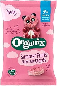 Hero BabyOrganic Summer Fruits Rice Cake Clouds 40g