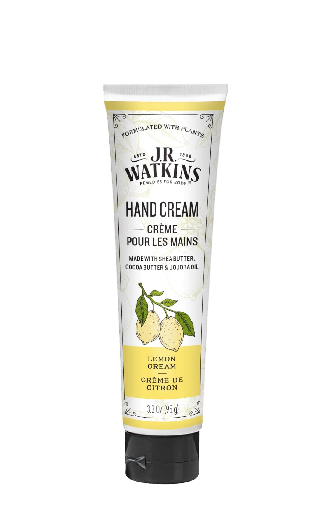 Shea Butter Hand Cream, Lemon, 3.3 oz (95 g)
