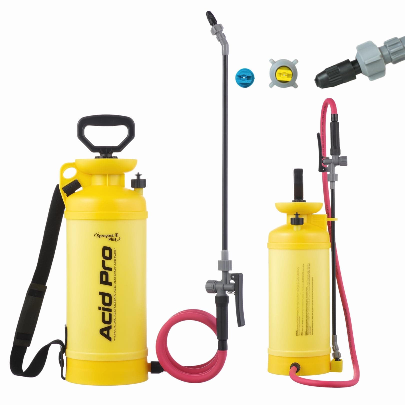 Sprayers Plus Acid Pro Compression Sprayer, Acid Resistsant, Leak-Free, Acid ...