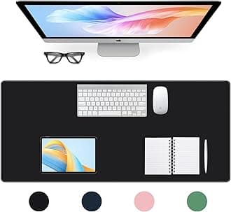 WECOOL XXL Mouse Pad, Quality High Precision Lycra Fabric Gaming Mouse Pad, Extended Soft Mousepad with Non-Slip Base, High Performance Mouse Pads for Desk, Gaming, Office, Ideal Gift for Gamer