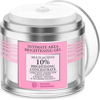 Divine Derriere Intimate Dark Spot Remover for Body, Face, Bikini and Sensitive Areas - Dark Spot Corrector Cream for Intimate Areas Contains Mulberry Extract, Alpha Arbutin, Peptide