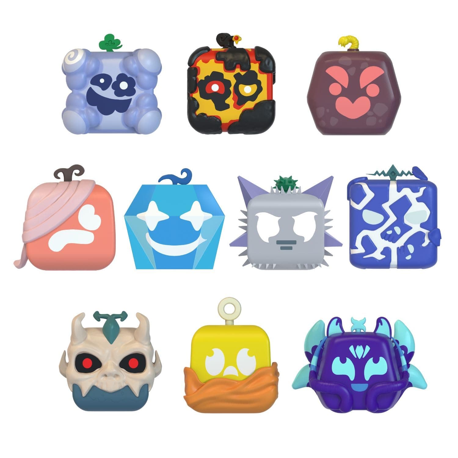 Mystery Fruit Minifigure 4-Pack (1.5" Tall, Series 2) [Includes DLC]