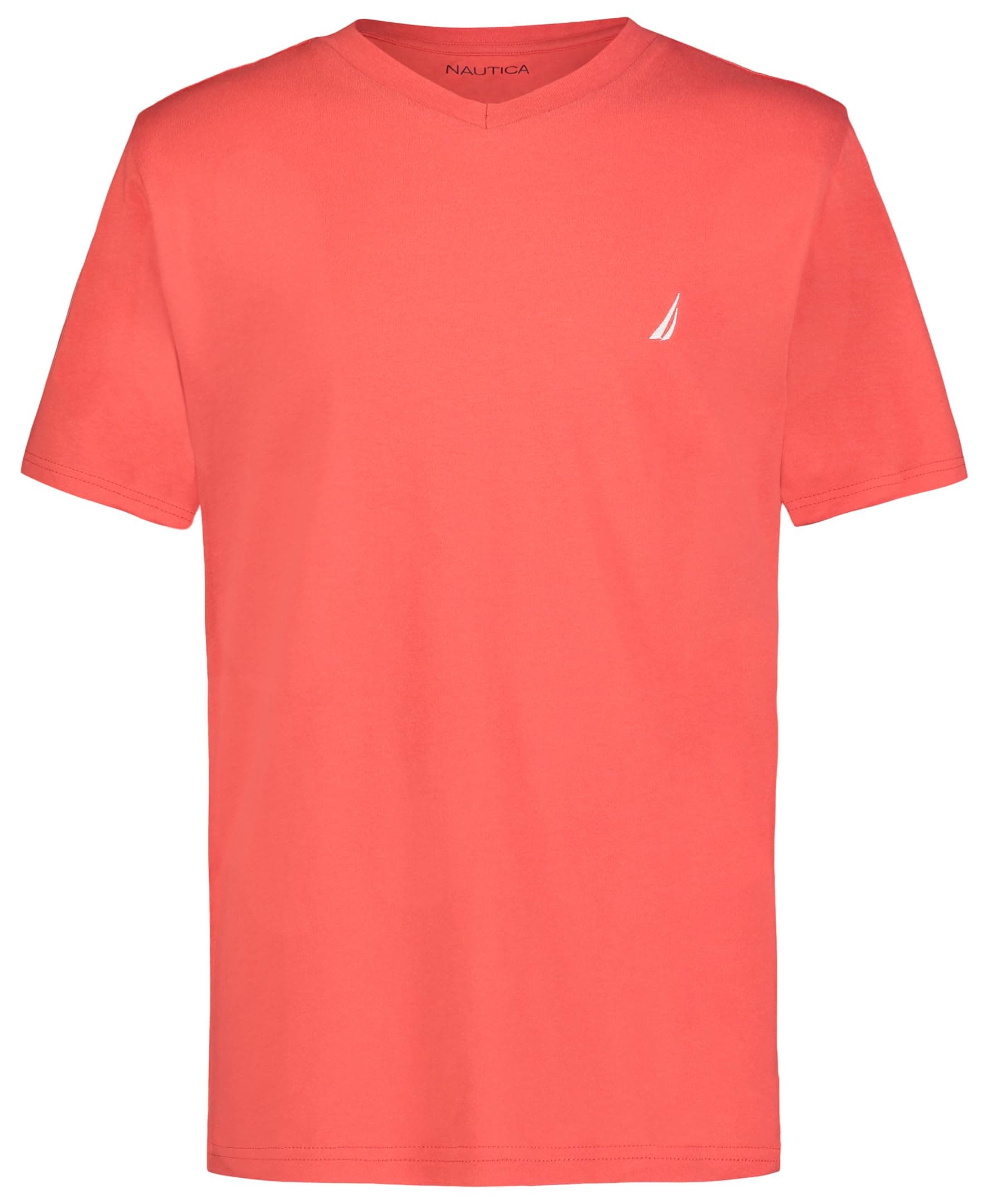 Nautica Boy's Short Sleeve Solid V-Neck Tee Shirt T