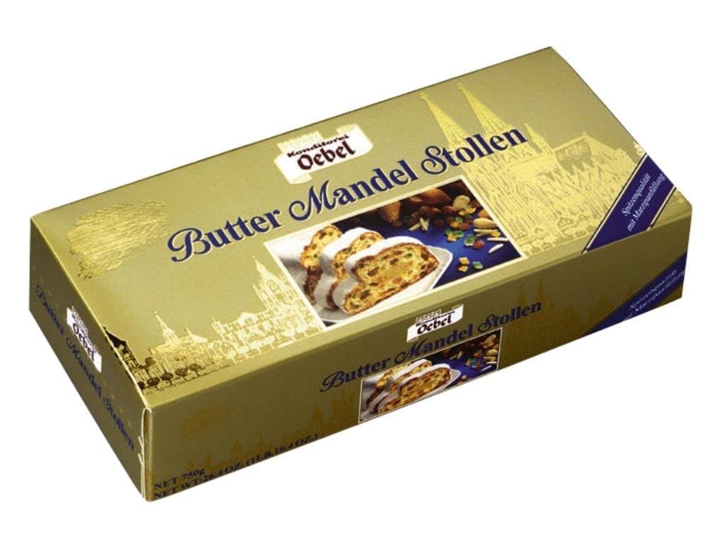 Oebel Butter Mandel Stollen Gift Box 750g