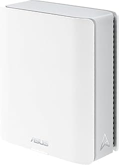 ASUS ZenWiFi BT6 Tri-Band WiFi 7 Mesh, 9.4 Gbps, 3000 sq.ft. (1pk), 2.5G WAN Port, Security and Parental Controls Included, Smart Home Master SSIDs, 4G & 5G Mobile Tethering, TAA Compliant