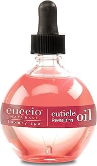 Naturale Pomegranate & Fig Revitalizing Cuticle Oil, Lightweight Fast-Absorbing Hydrating Nail & Cuticle Conditioner, Cold-Pressed Oils + Vitamin E, 2.30 Fl Oz