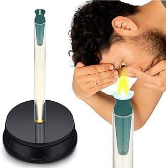 Crystal LED Display Base & Contact Lens Insertion Stand – Vented Lens Stand for Scleral, RGP, Hard Lenses & Prosthetic Eyes – Precise Centering Tool, Portable Design (Batteries Not Included)