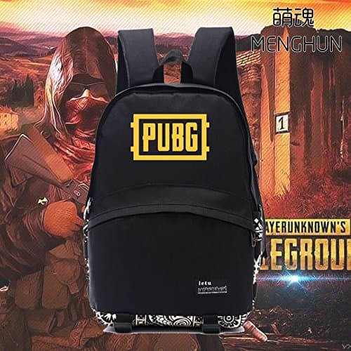 backpack black nylon game fans daily use cool backpacks Hot game concept bag pubg