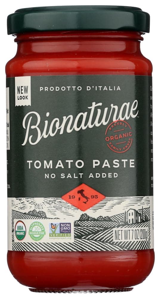 Bionaturae Organic Tomato Paste -- 7 oz Each / Pack of 3USDA Organic