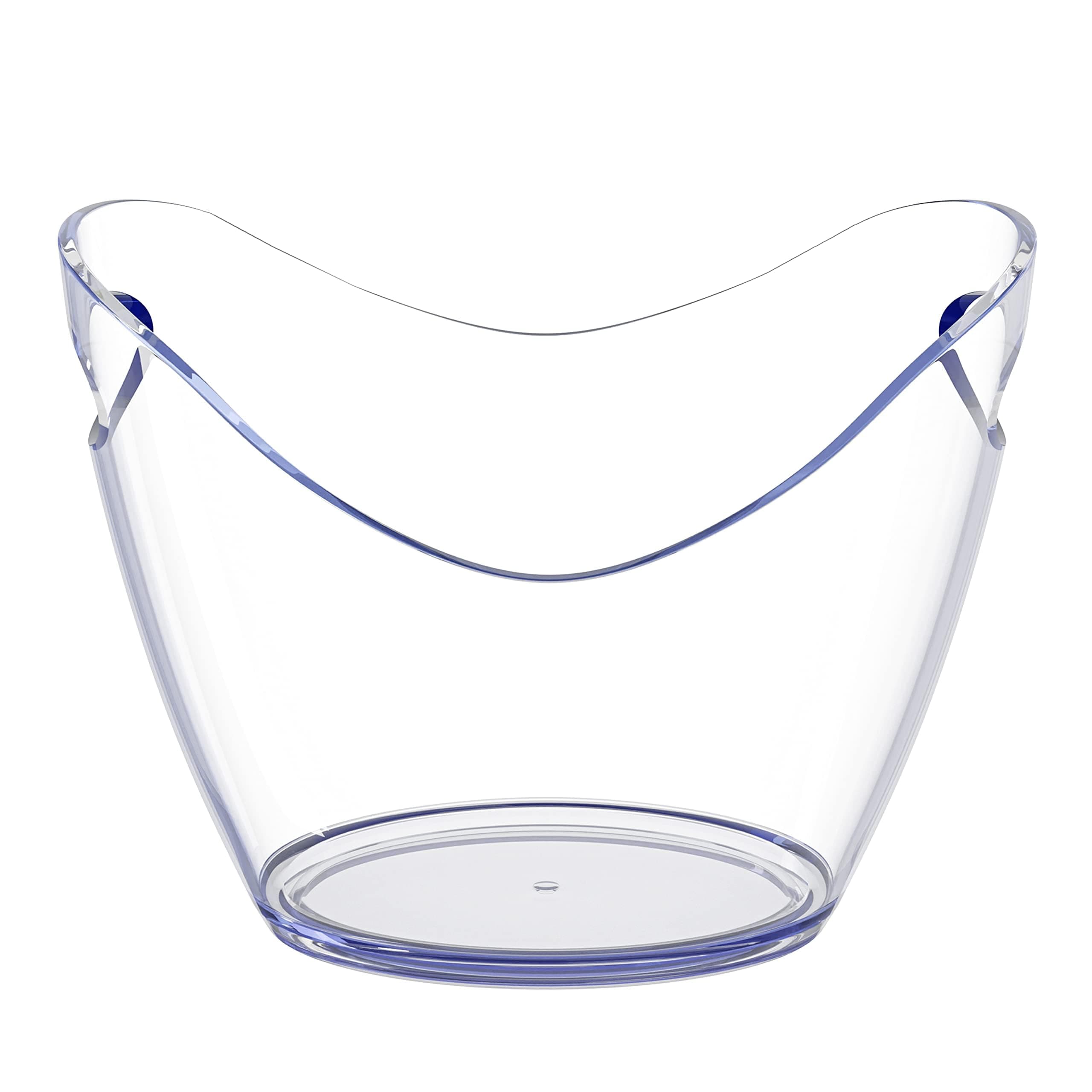 Devine Accessories - Ice Bucket Clear Acrylic 3.5 Liter Good for 2 Wine or Champagne Bottles Ice Bucket (1)
