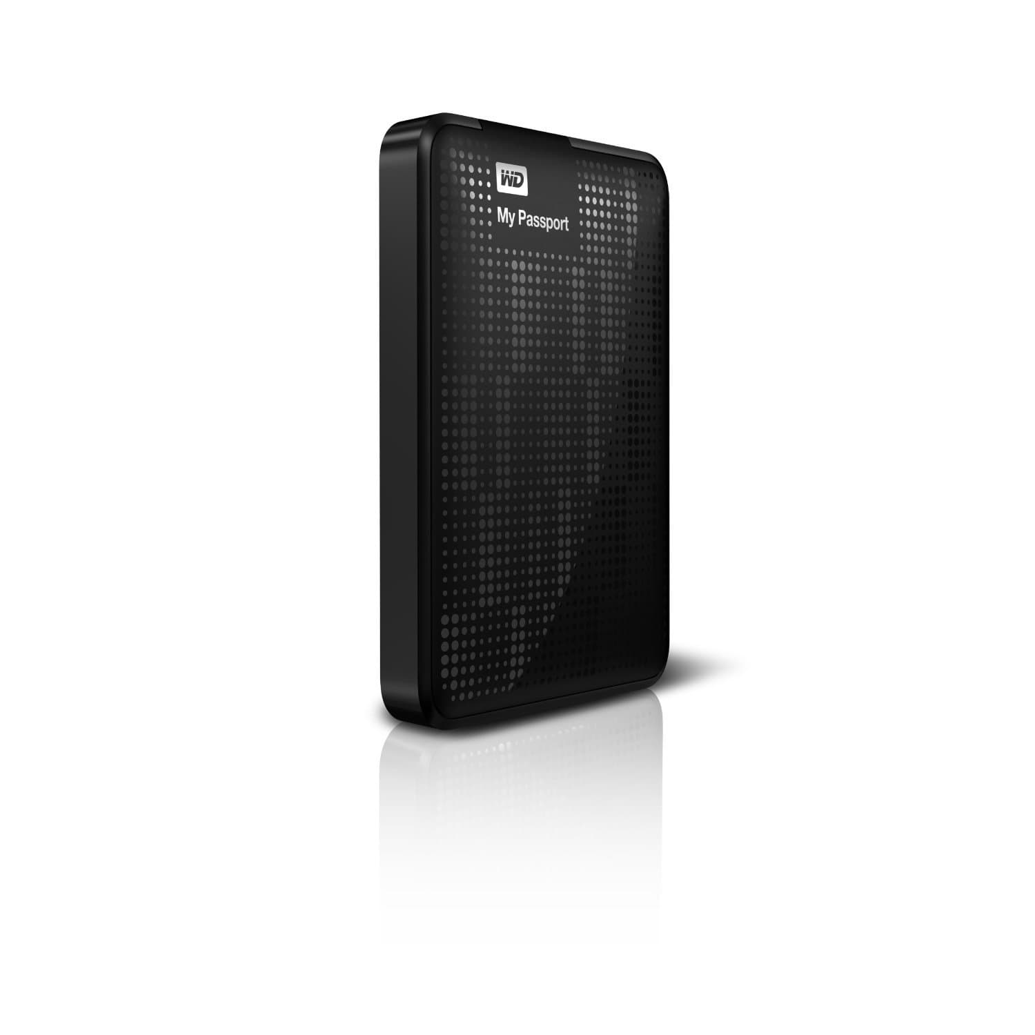 WD My Passport 1TB Portable External Hard Drive Storage USB 3.0 Black