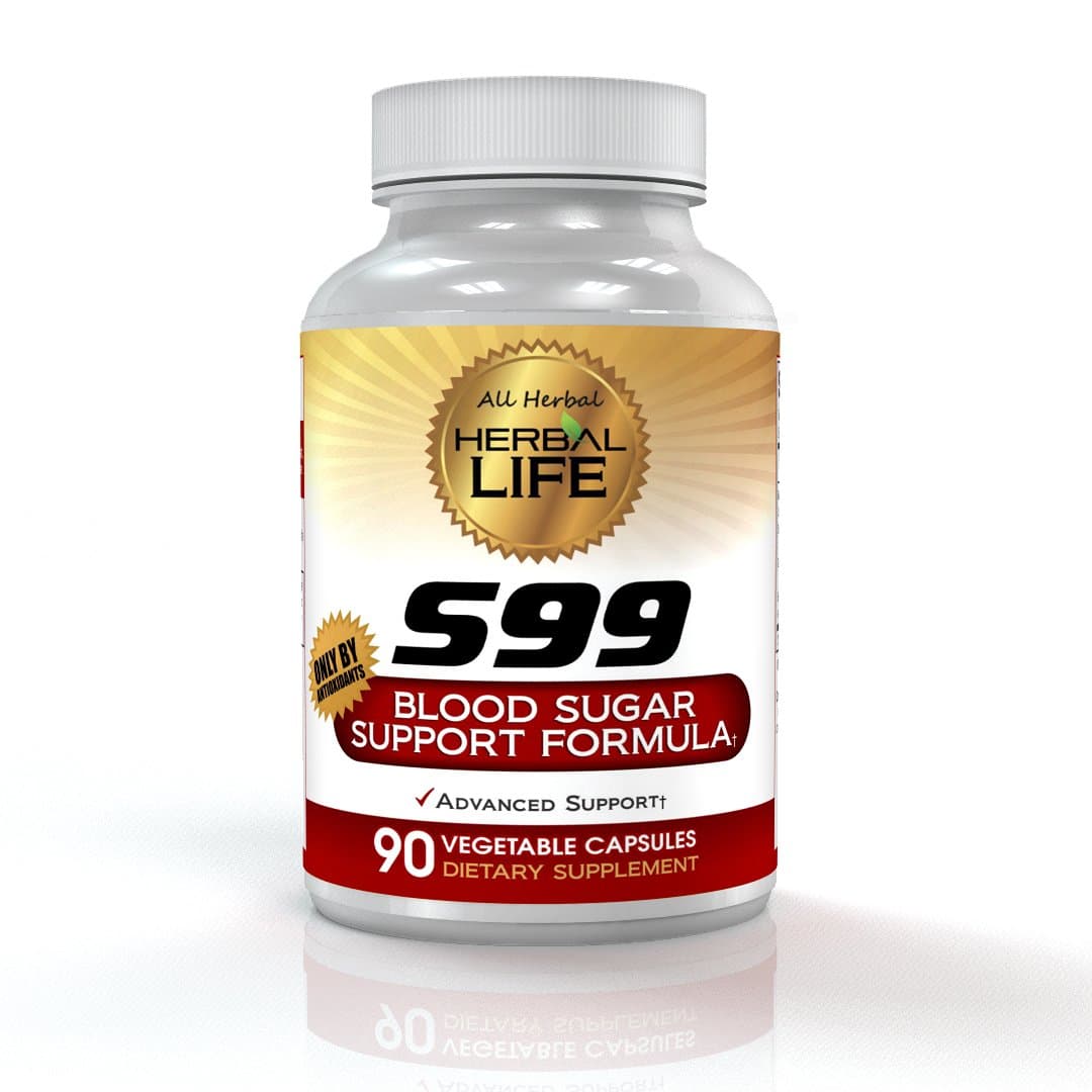 Blood Sugar Support Formula by Natural Antioxidants, 90 Capsules