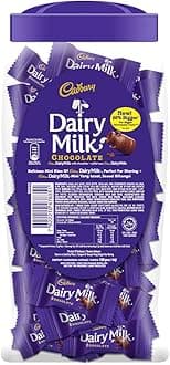 Cadbury, Dairy Milk Chocolates Jar 100 Pcs, 450 gram