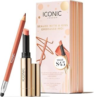 Sealed with a Kiss Gift Set, Lip Balm (Undone), Fuller Pout Sculpting