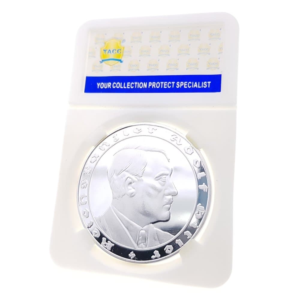 New TACC Commemorative Coin Silvery Eagle Adolf Hitler Head of State
