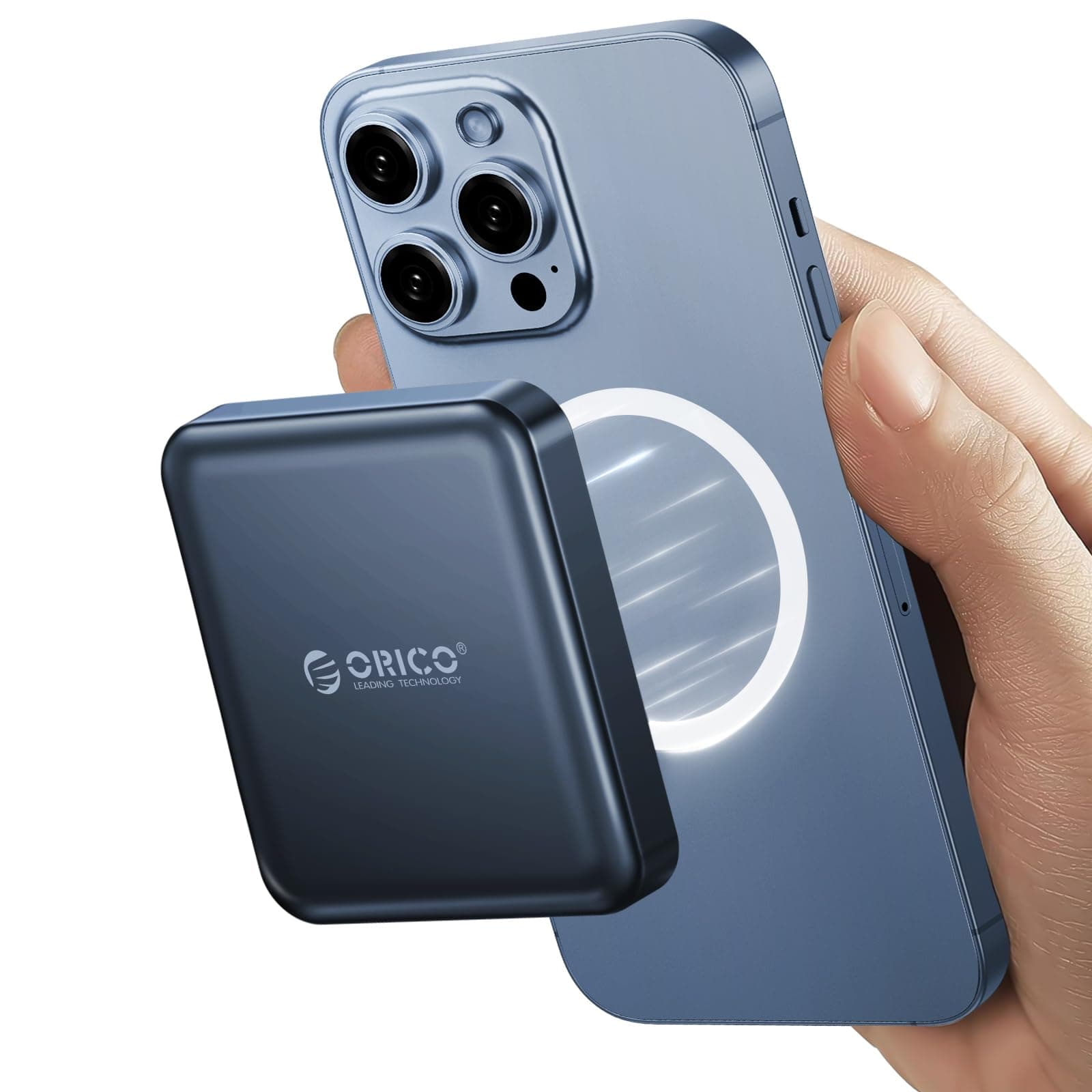 ORICO 2 TB Magnetic External SSD, 4K ProRes HDR Record and Store, USB3.1 Gen2(1000MB/s), USB3.2 Gen2*2(2000MB/s), Portable Solid State Drive, Compatible with USB-C Smartphone, Computer - A20PLUS