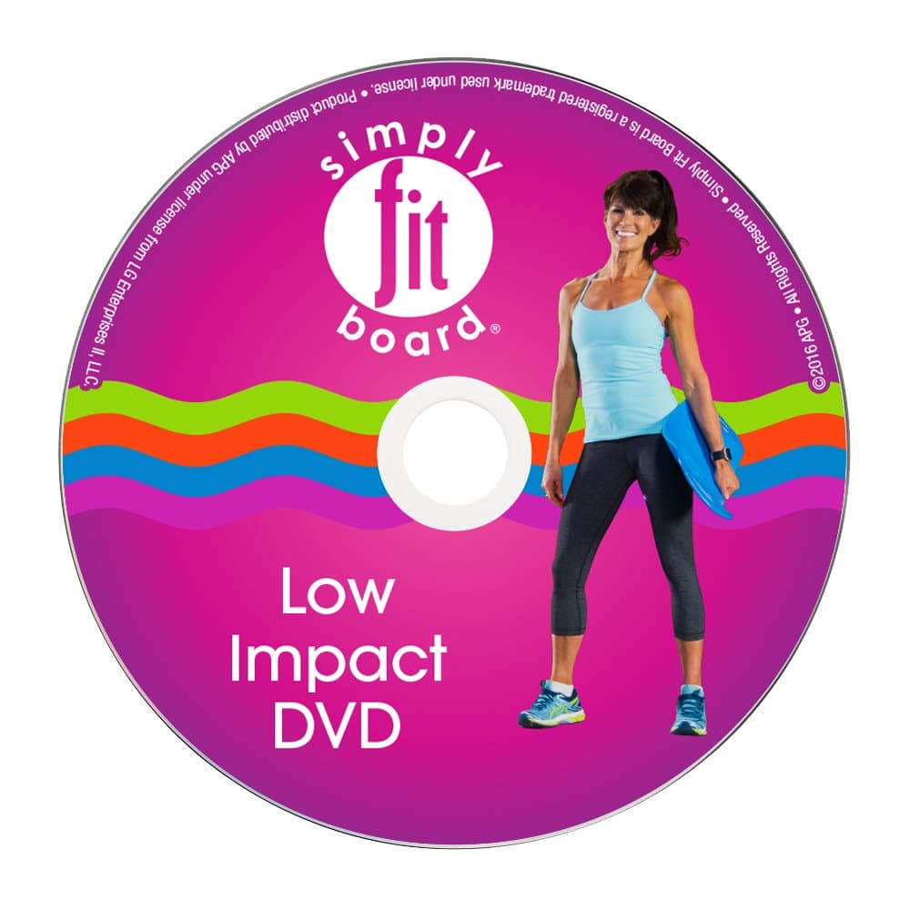 Simply Fit Board Workout DVDs - 21 Day Challenge DVD, Core & Buns DVD, Low Impact DVD