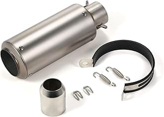 38-51mm Universal Motorcycle Exhaust Pipe Tail Refit Exhaust Muffler Fit for Motorcycles ATV