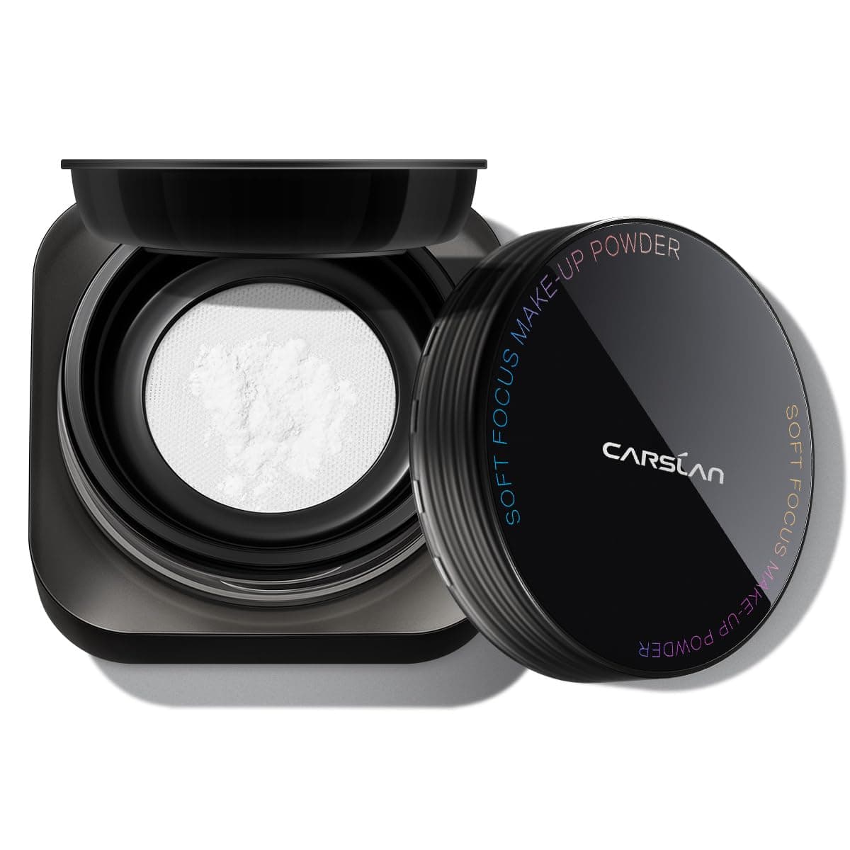 Soft Focus Loose Setting Powder, Waterproof, Matte, Oil Control, Shine Free, Talc-Free Face Powder Makeup, 24H Longwear Finishing Powder, 01 Translucent For Dry