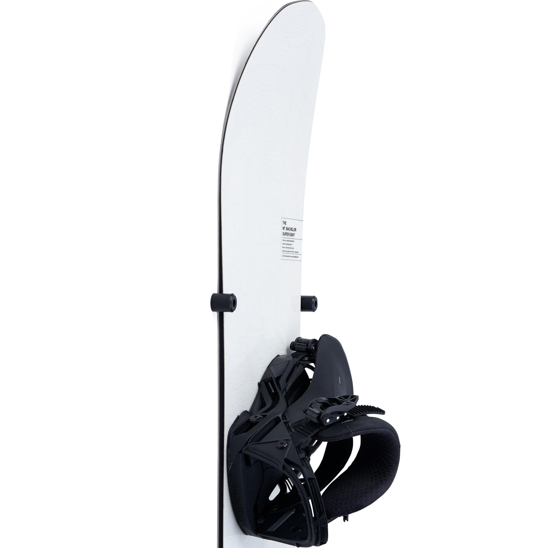[NEW] (4 PCS) Snowboard Wall Mount Storage – Damage-Free Snowboards Hanger, Modern Floating Vertical Rack, Clip Hook Holder to Securely Store, Hang and Display Snow Boards, Gear Organizer