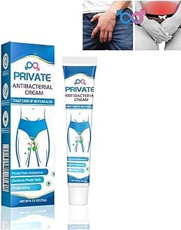 Antibacterial Cream for Private Parts, Private Soothing Cream for Mam and Women, Deodorant and Antifungal Cream, Private Soft Cream, Intimate Soothing Cream, External Cream for Soothing (1Pcs)