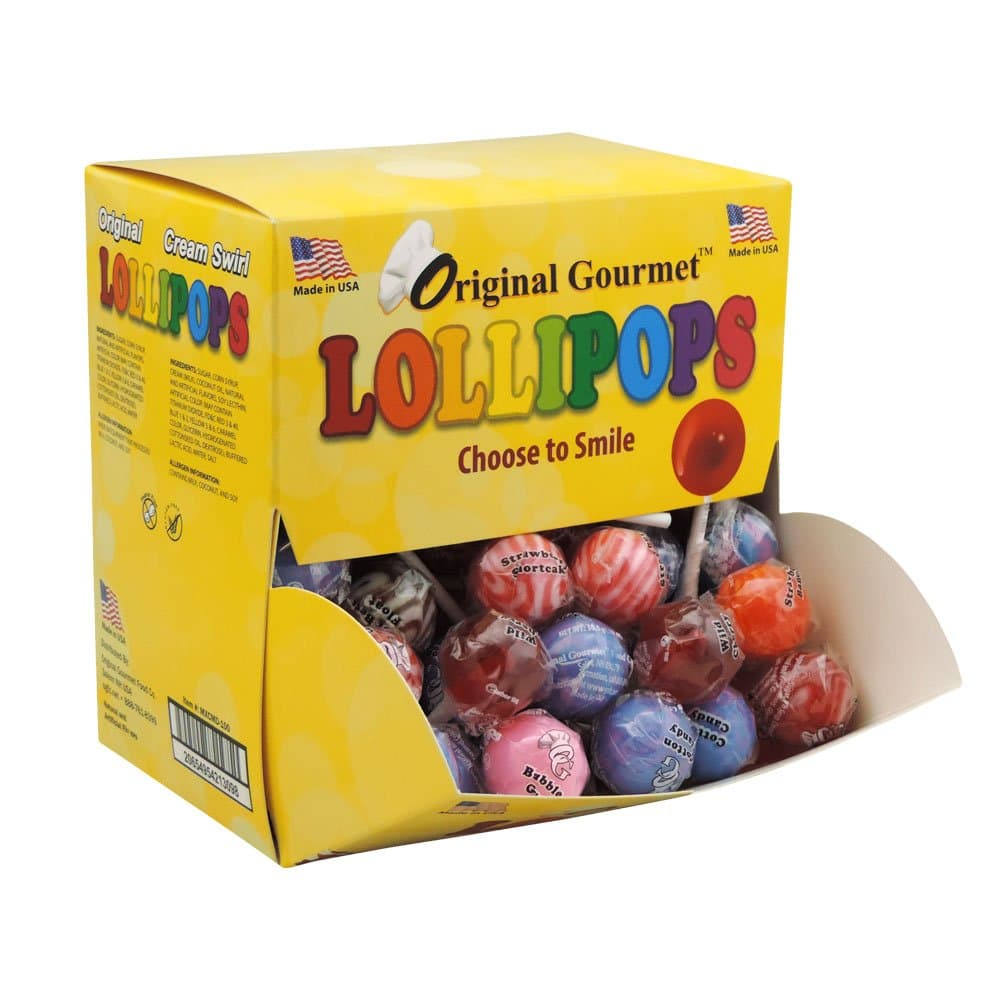 Change Maker Mini Cream Swirl and Original Lollipops, 100 Count (Pack of 1), 0.02 pounds