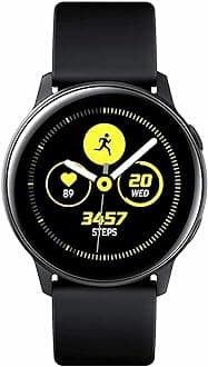 SAMSUNG Galaxy Watch Active (40mm), phone ,Black - US Version with Warranty (Renewed)