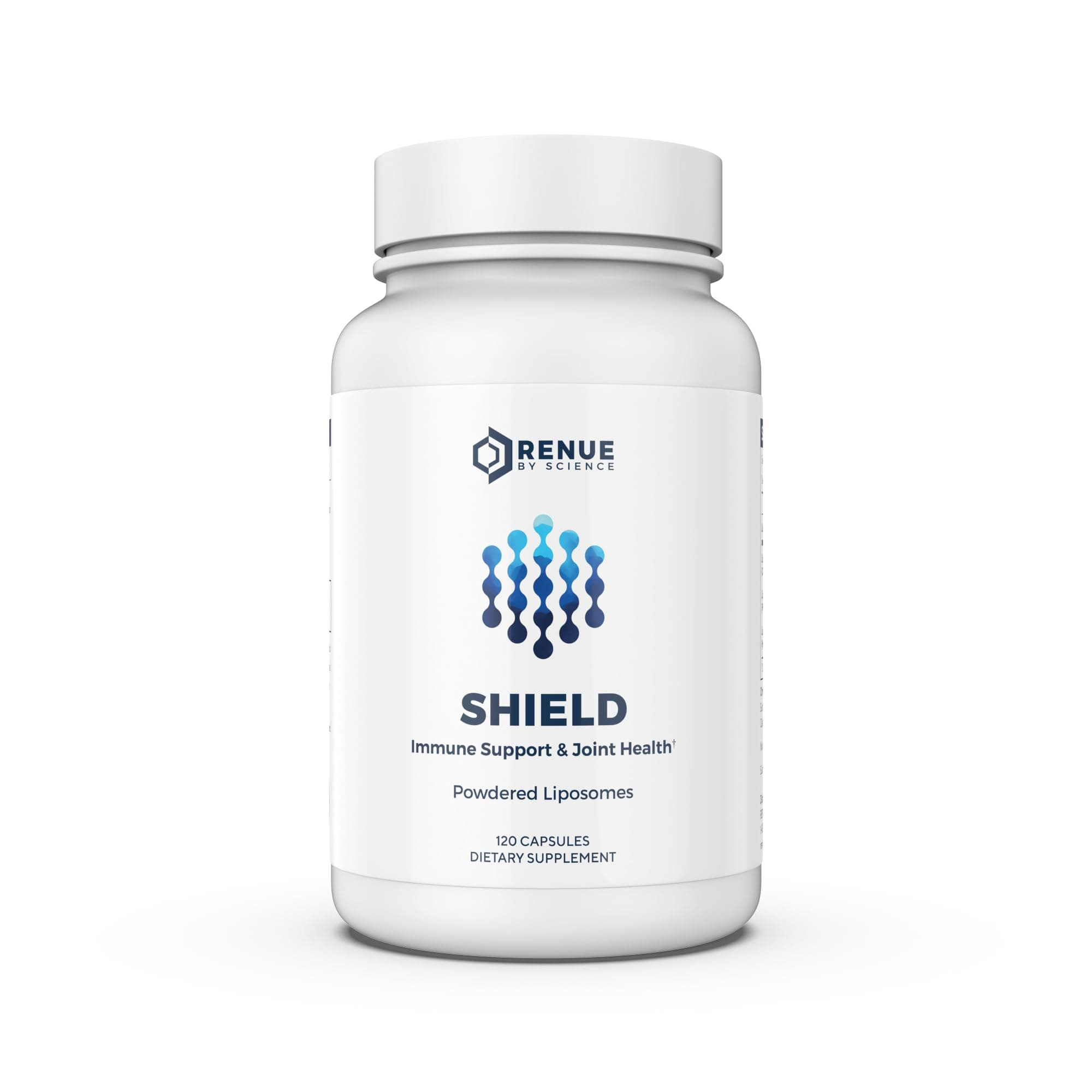 Shield | Liposomal Vitamin C CaAKG P.E.A Hyaluronic Acid Supplement | 120 Capsules with Vitamin C (500mg) CA AKG (150mg) Palmitoylethanolamide (75mg) HLA (75mg) | Made in the USA