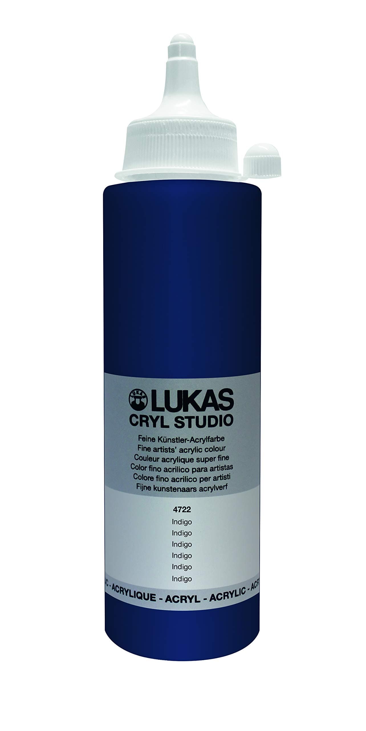 LUKASCryl Studio 250ml Premium Quality Acrylic Paint Indigo