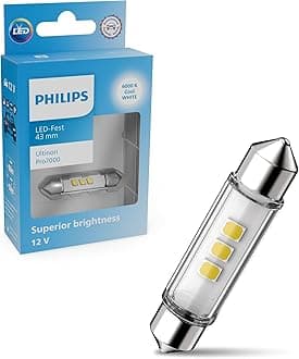 PHILIPS Ultinon Pro7000 LED Festoon car signaling bulb, 6.000K cool white, 43mm, 12V