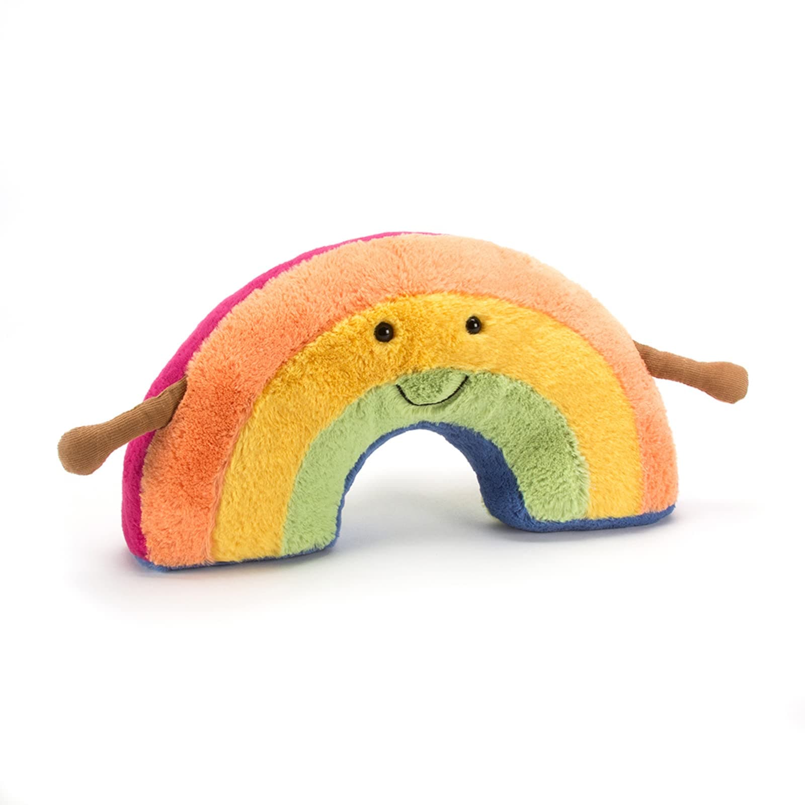 Amuseables Rainbow Stuffed Toy, Medium 12.5 inches - Rainbow Plush - Fun Gift Idea