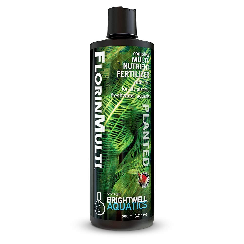 FlorinMulti - Multi-Nutrient Supplement for Planted Aquariums - Supports Healthy Growth, Macro & Trace Elements, Ideal for Shrimp & Plants, 500 ml