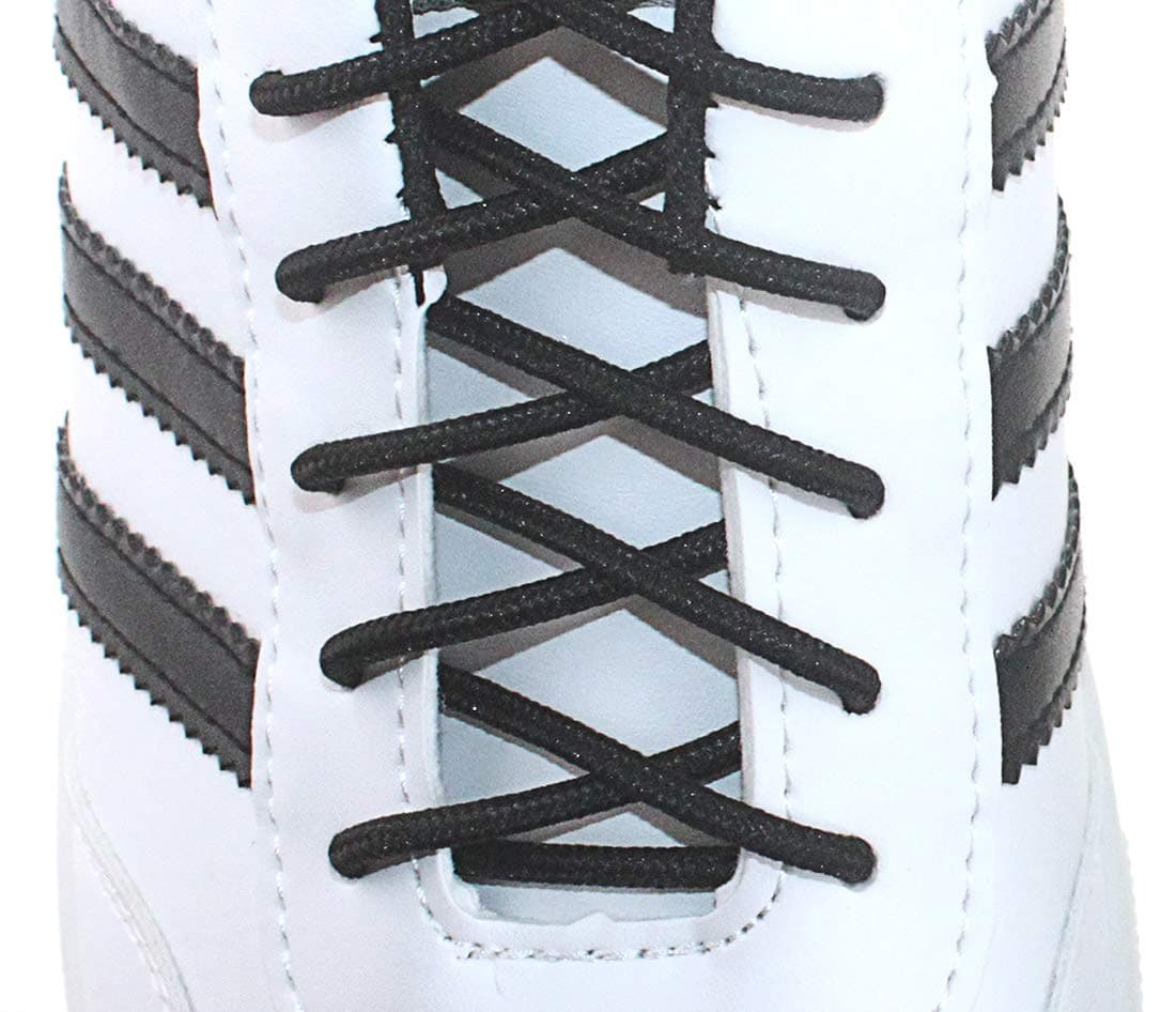 Mshega Round Thin Shoelaces Sneakers Shoe Laces 2 Pair